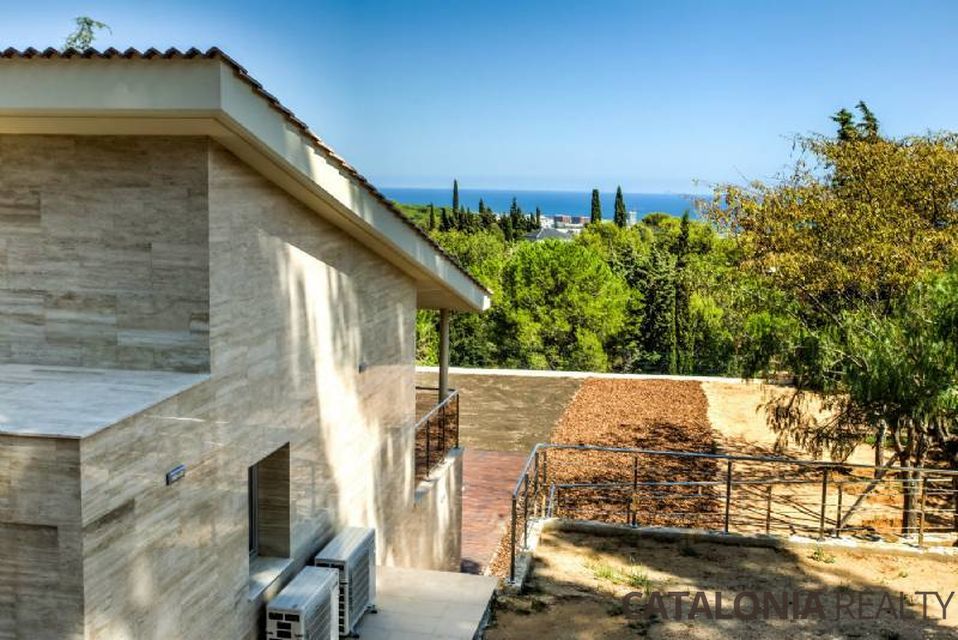 Maison neuve à vendre de haut standing à Cabrera de Mar (Barcelone)