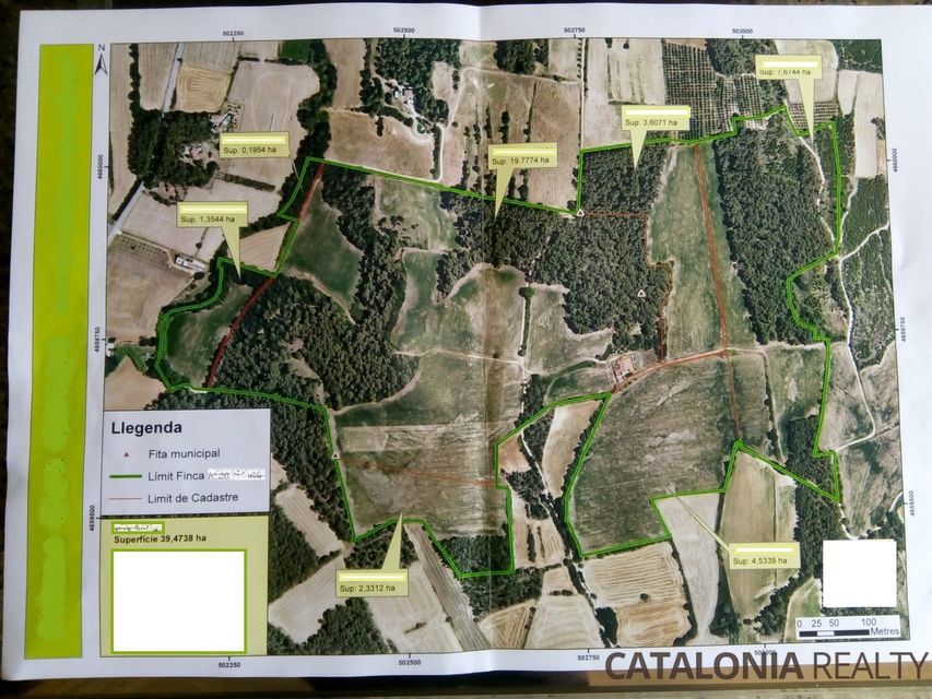 Masia en venda al Baix Empordà (Girona). Aigua Termal. Projecte per a Balneari
