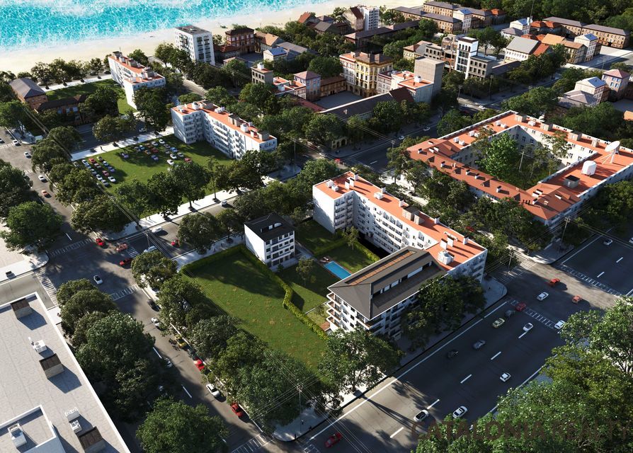 Nova construcció de pisos a Pineda de Mar, Barcelona