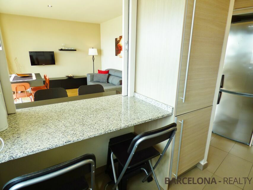 Appartement en location touristique avec vue panoramique sur Barcelone, 2 chambres